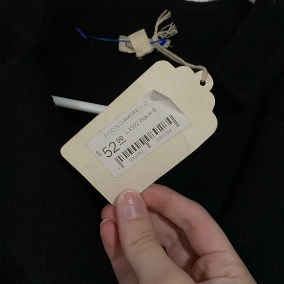 Elegant Black and Cream Women's Jacket NWT SMALL - Picture 2 of 6